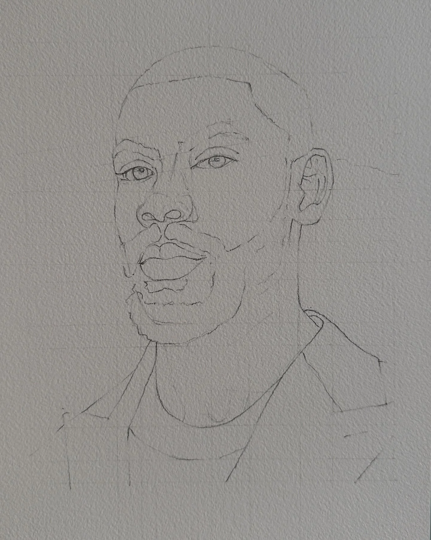 RETRATOS COMPLETOS
Como extra en Retrato Estelar de @almuruiz.art, tuvimos el reto de un joven negro.
Tiene varias dificultades: la piel m&aacute;s oscura, el pelo y la barba, el fondo.
Y de nuevo, confiar y dejarse llevar.

#acuarela #watercolour #r