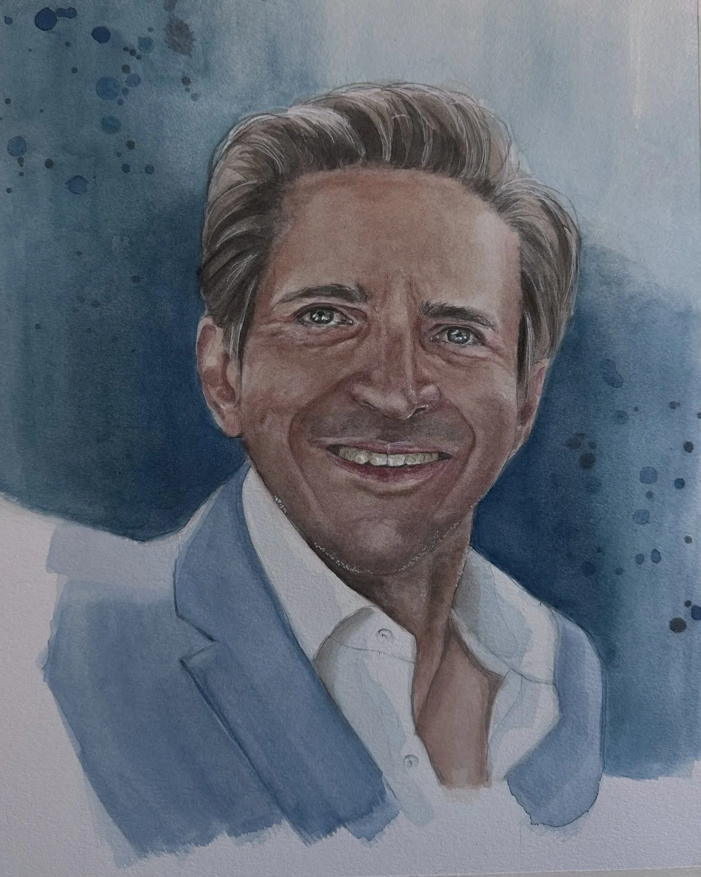 Amistad
Jose
Hoy hago un par&eacute;ntesis en mis retratos de mujeres para expresar mi admiraci&oacute;n por Jose.
Amigos desde los 18 a&ntilde;os. 
Compartimos los a&ntilde;os de Universidad con todas sus luces y sombras. 
Nos ayudamos en una &eacut