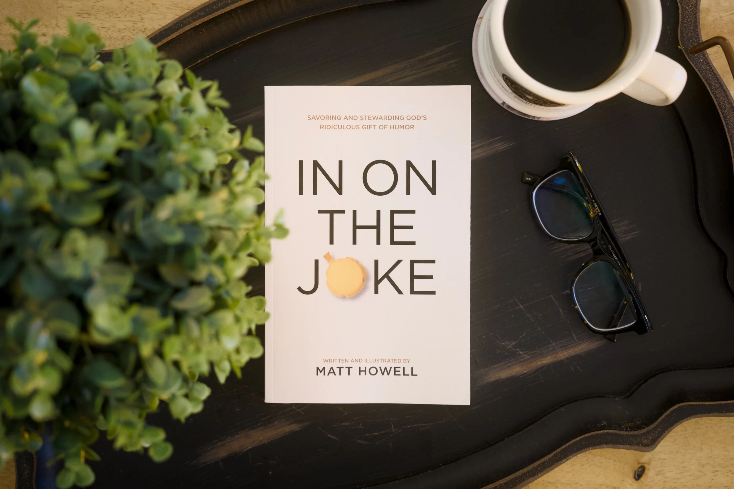 In On The Joke - Book Promo Photos