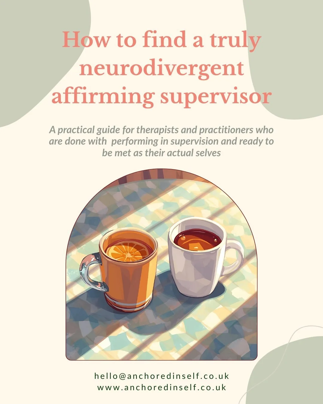 I&rsquo;ve sat in supervision spaces that left me anxious, confused, or totally shut down wondering if I was just bad at this work, or too weird to be understood.

This free guide is for therapists, trainees, and space-holders who want something gent