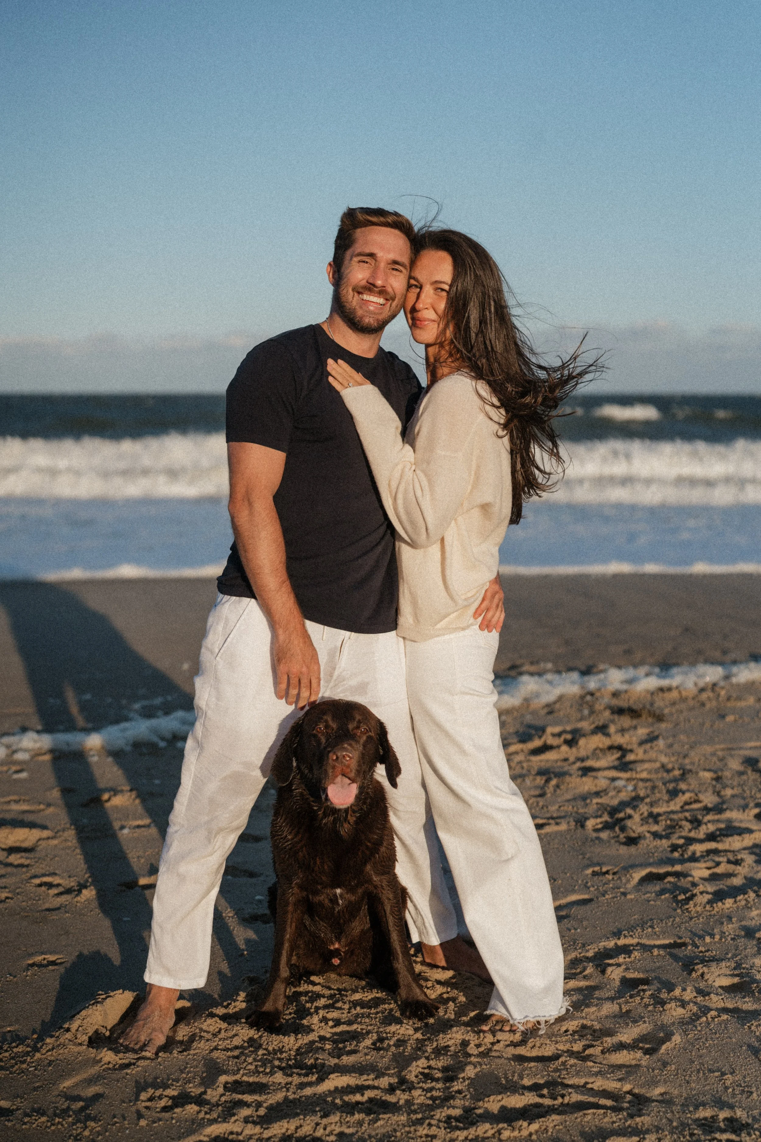 Tay & Tay - beach with jack.JPG