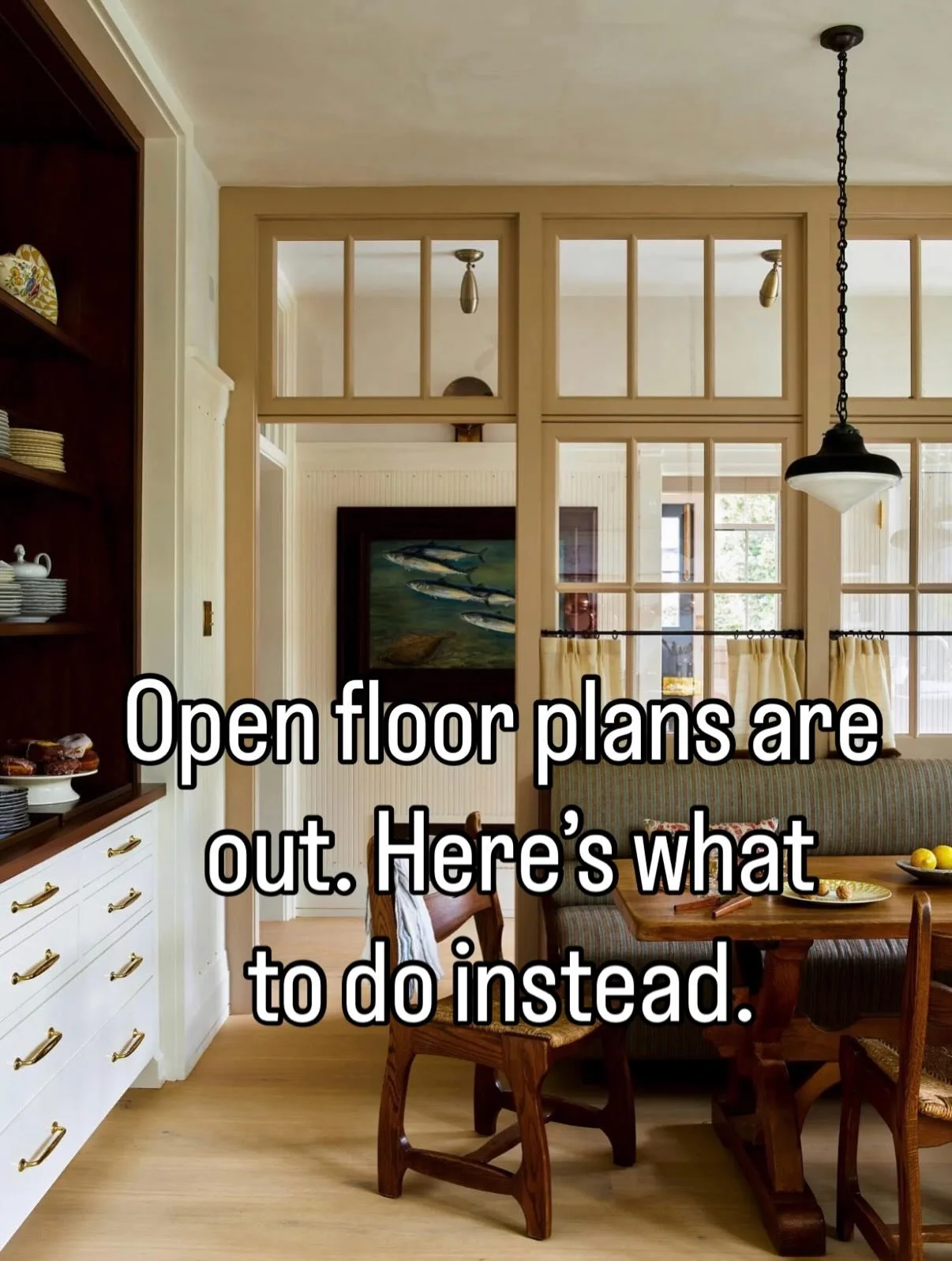 Open floor plans are giving way to something warmer in 2026 &mdash; spaces that feel connected, but still beautifully defined.

That&rsquo;s where interior transoms come in.

They let rooms speak to one another.
Light drifts, spaces soften, and sudde