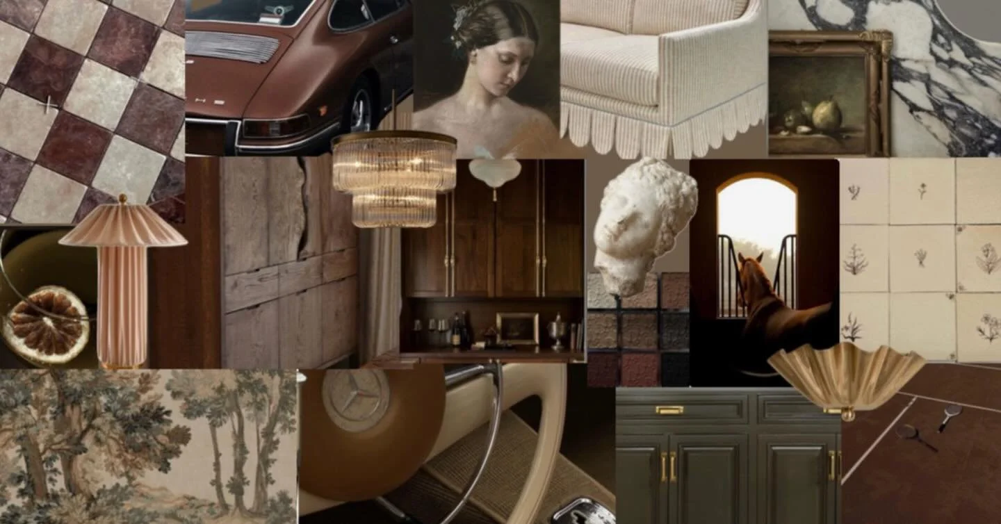 Mood Board for a project we are starting in Montana 🤎