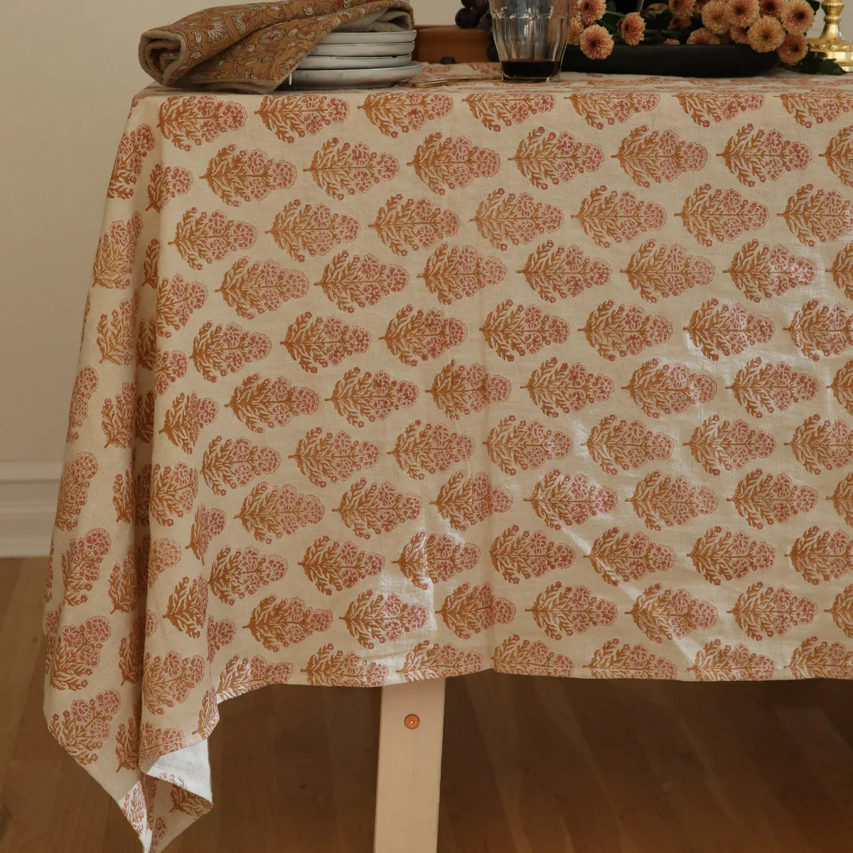 Marigold Blosson Tablecloth