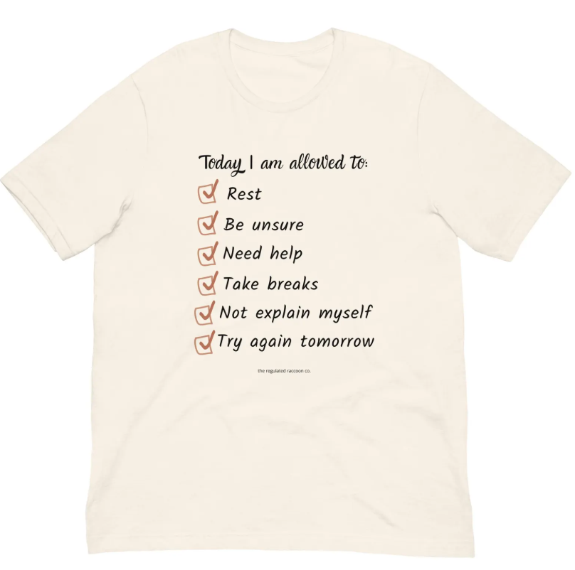 Your permission slip to show up human. 