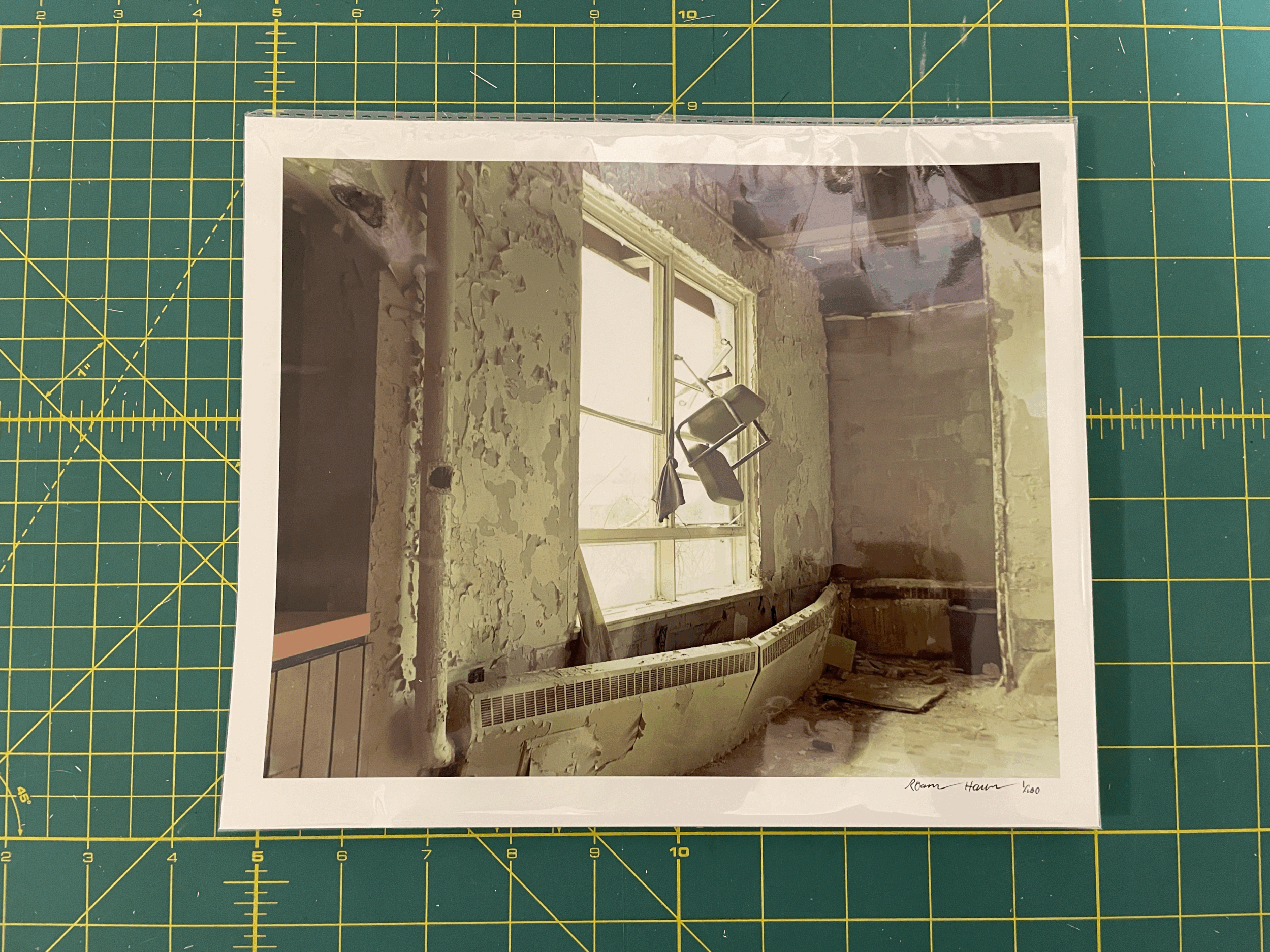 Chair In Abandoned Prison