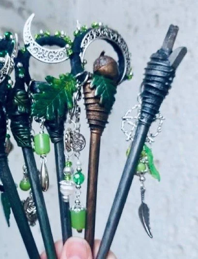 Whimsical hair pins