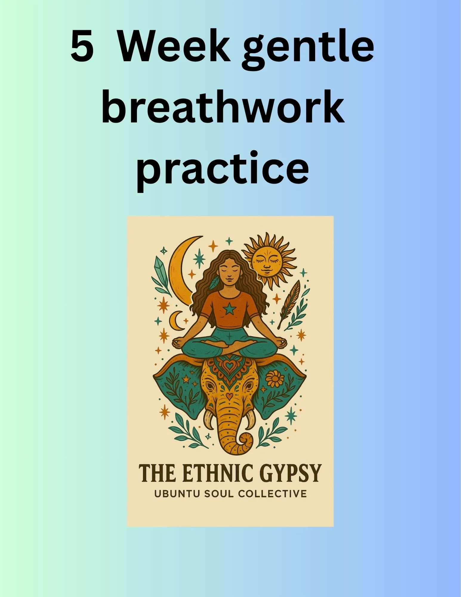 -Week Gentle Breathwork Guide | Nervous System Reset & Calm Breathing Practice (Digital Download)