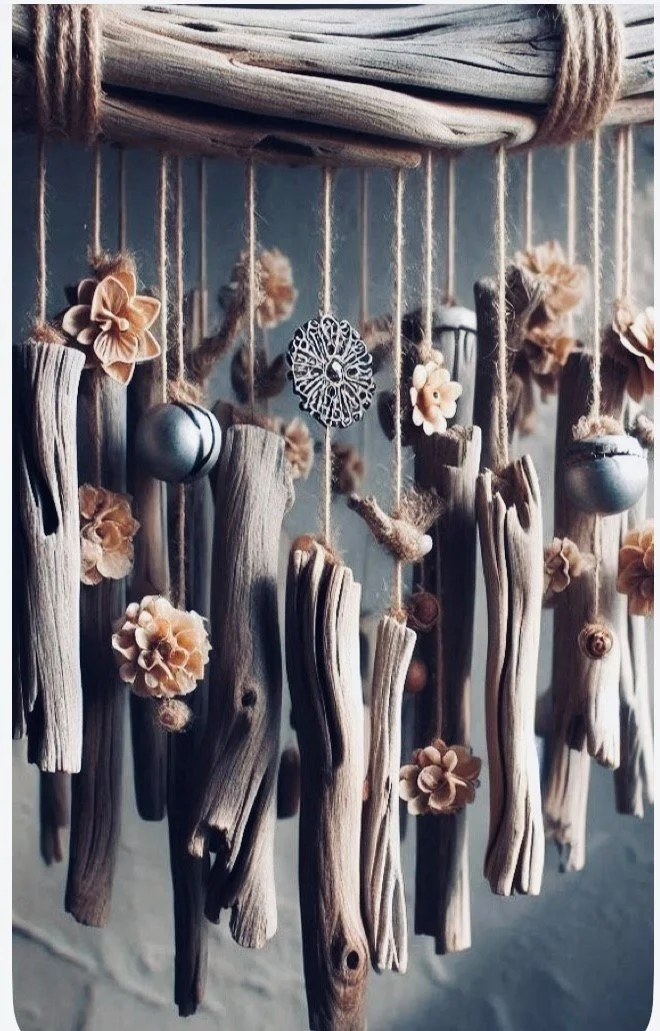 earthy wall hanging