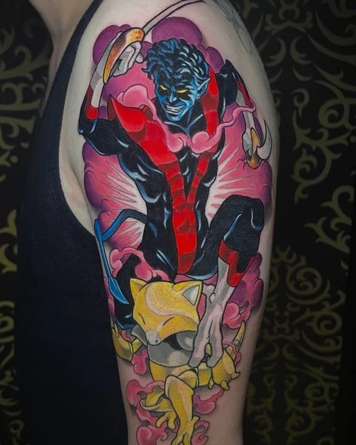 Night Crawler Abra Tattoo