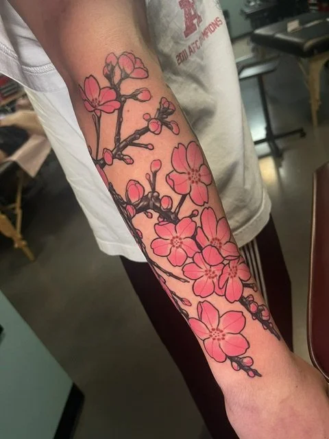 Cherry Blossoms Tattoo