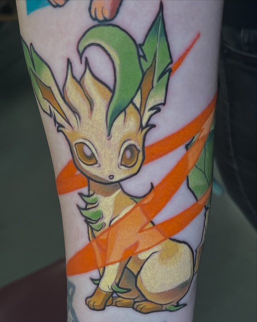 Leafeon Tattoo