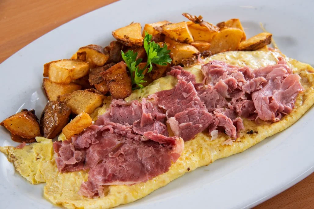 Corned Beef Omelette