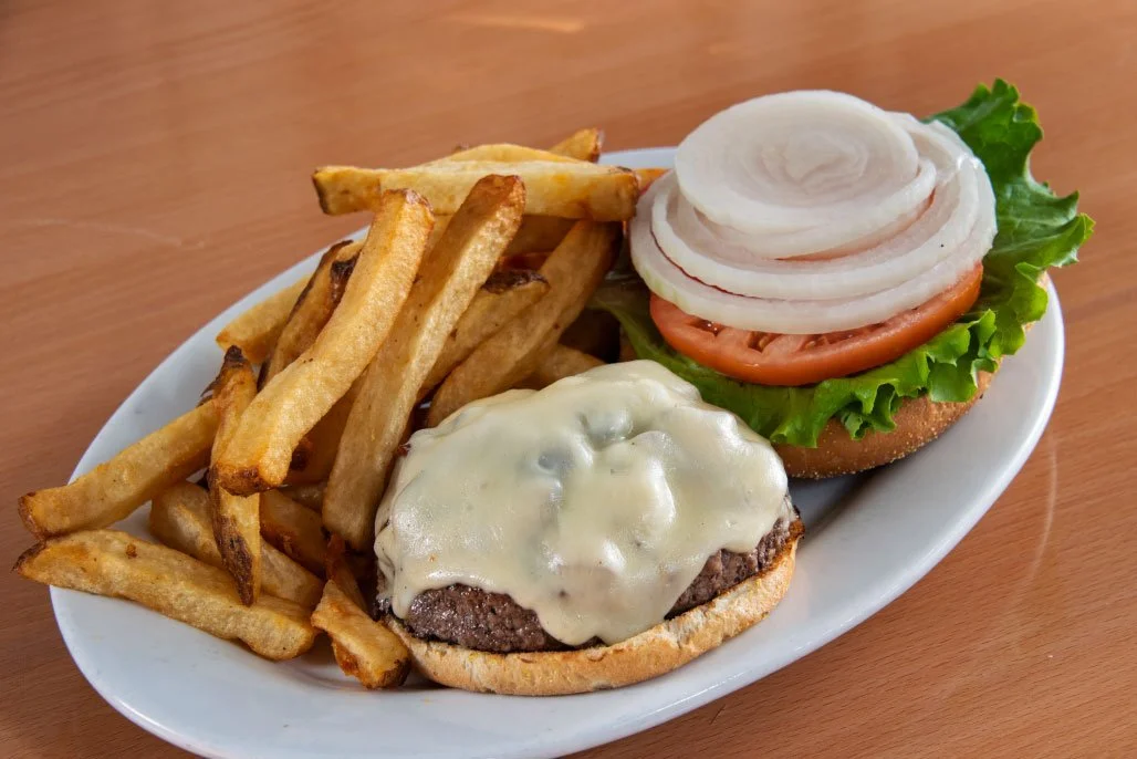 Mushroom Swiss Burger