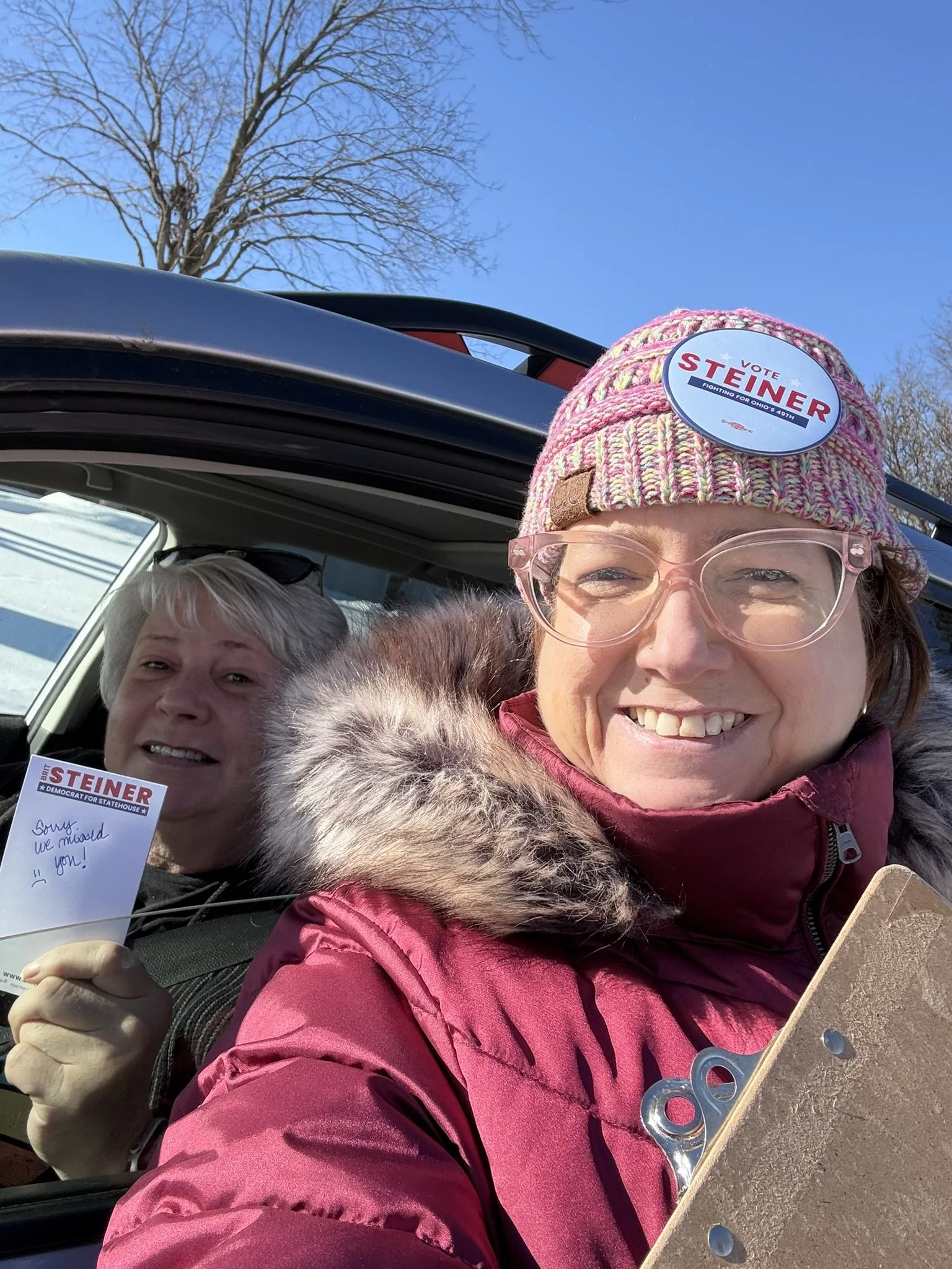 Melissa and Brigid Canvassing.JPEG
