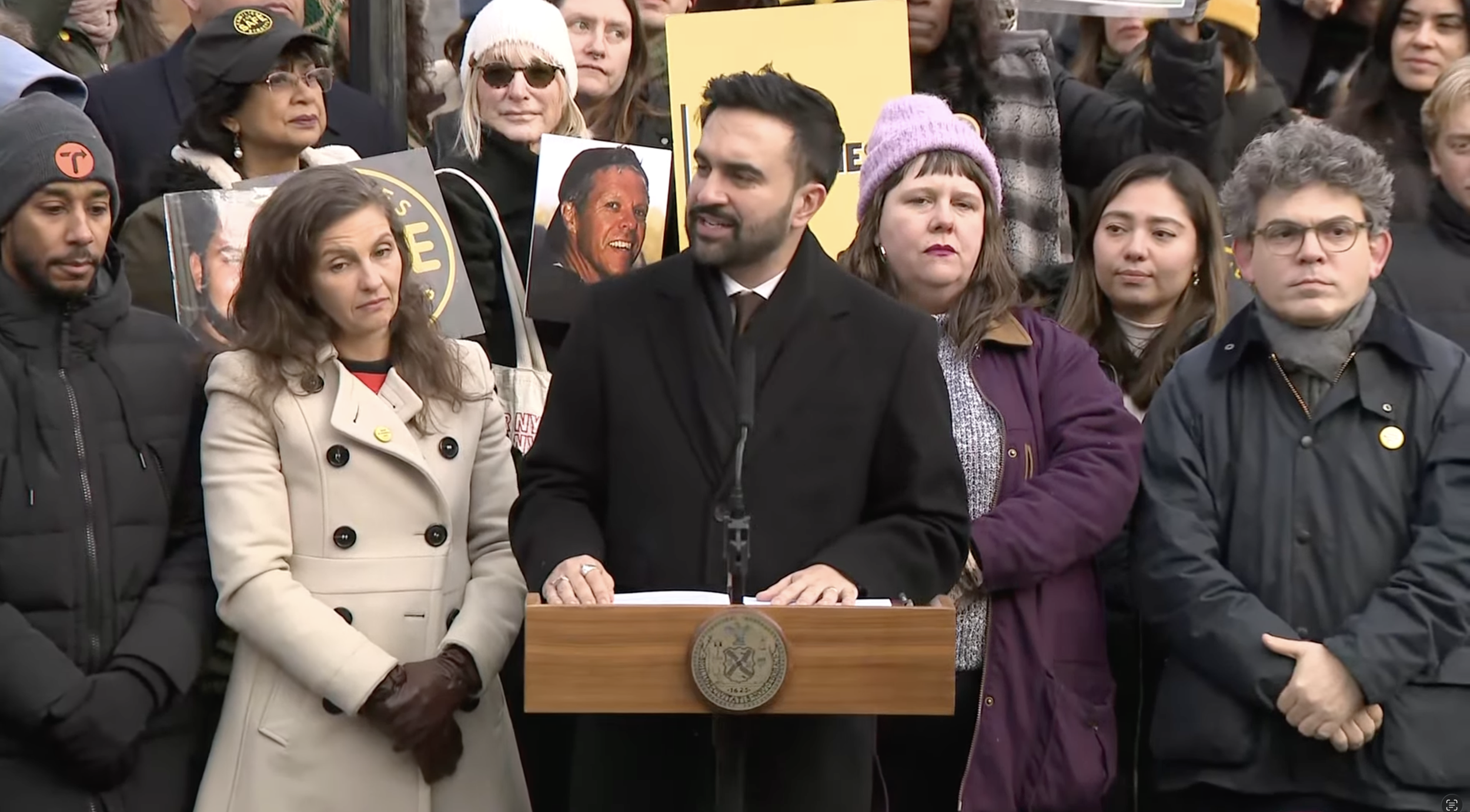 January 3, 2026 - Mayor Zohran Mamdani Holds Press Conference to Make an Announcement