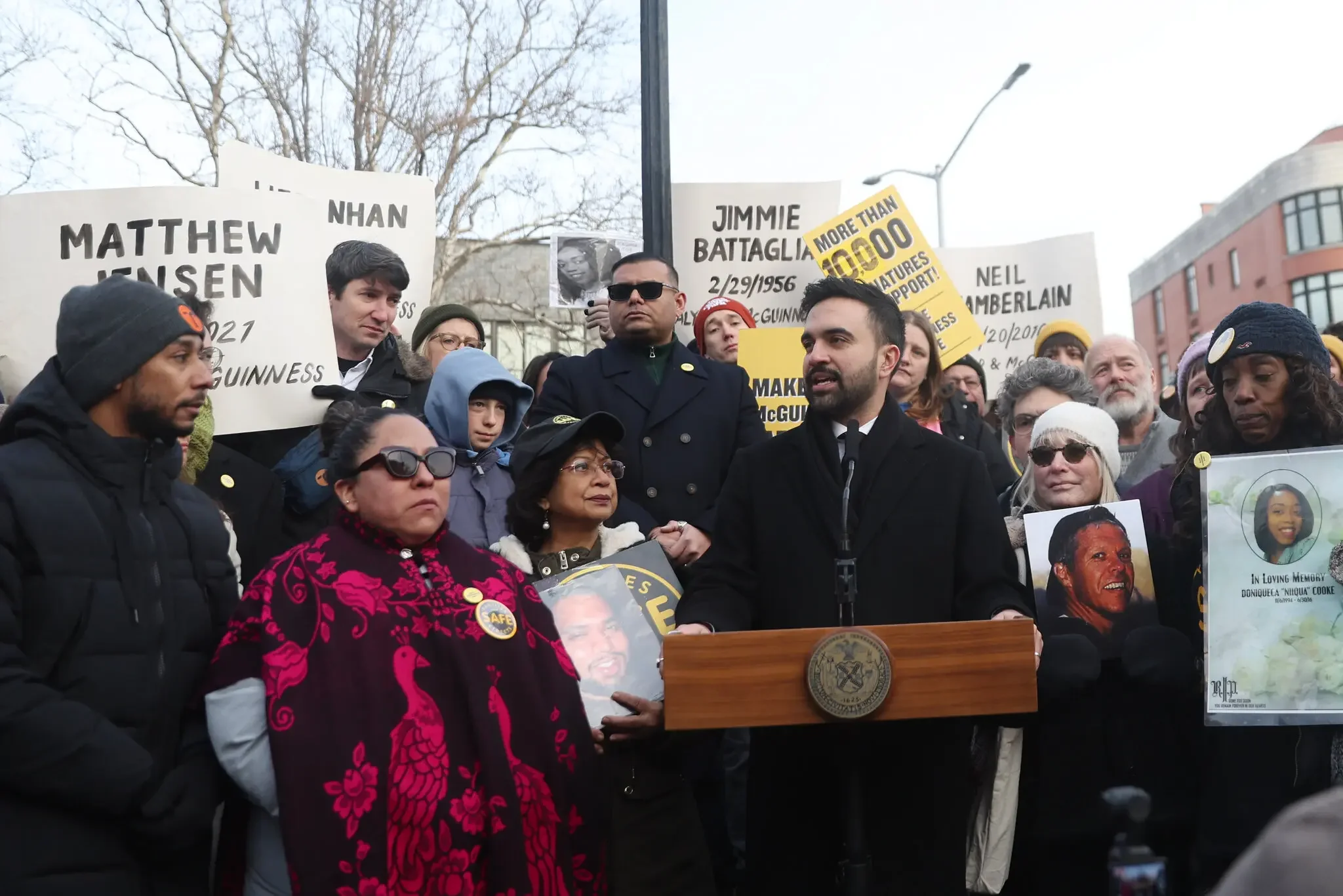 January 3, 2026 - On a Brooklyn Boulevard, Mamdani Revives a Project Hampered by Scandal