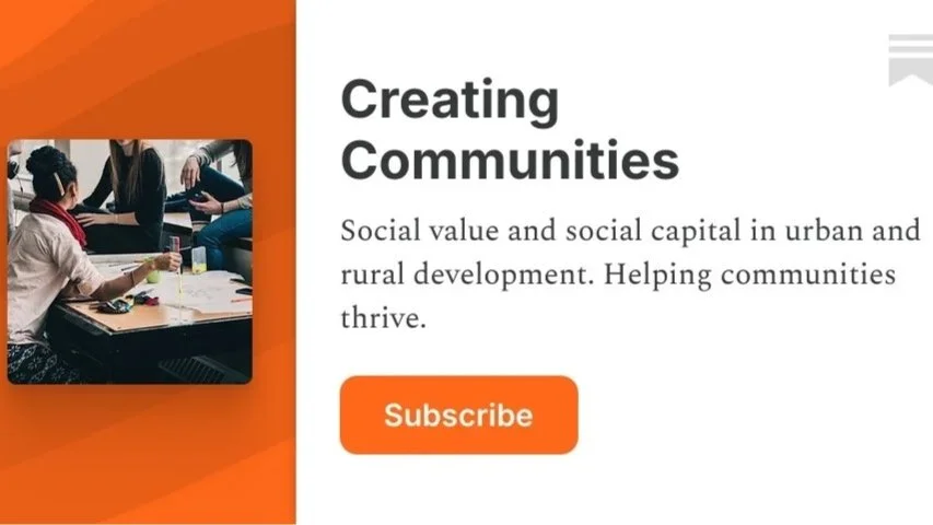 Creating Communities