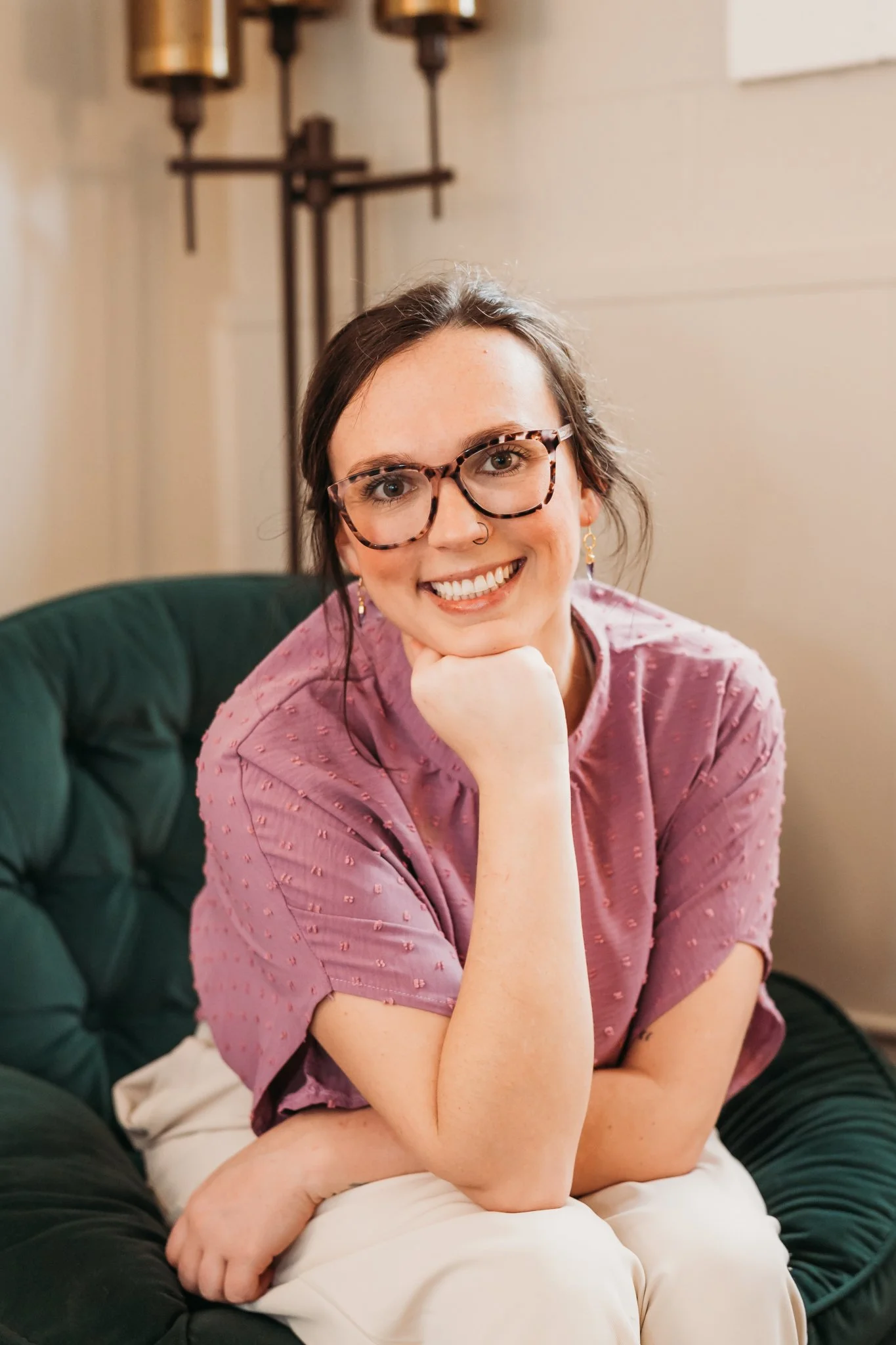 Savanna Stevens, licensed therapist at Brookside Anxiety & Mental Health.