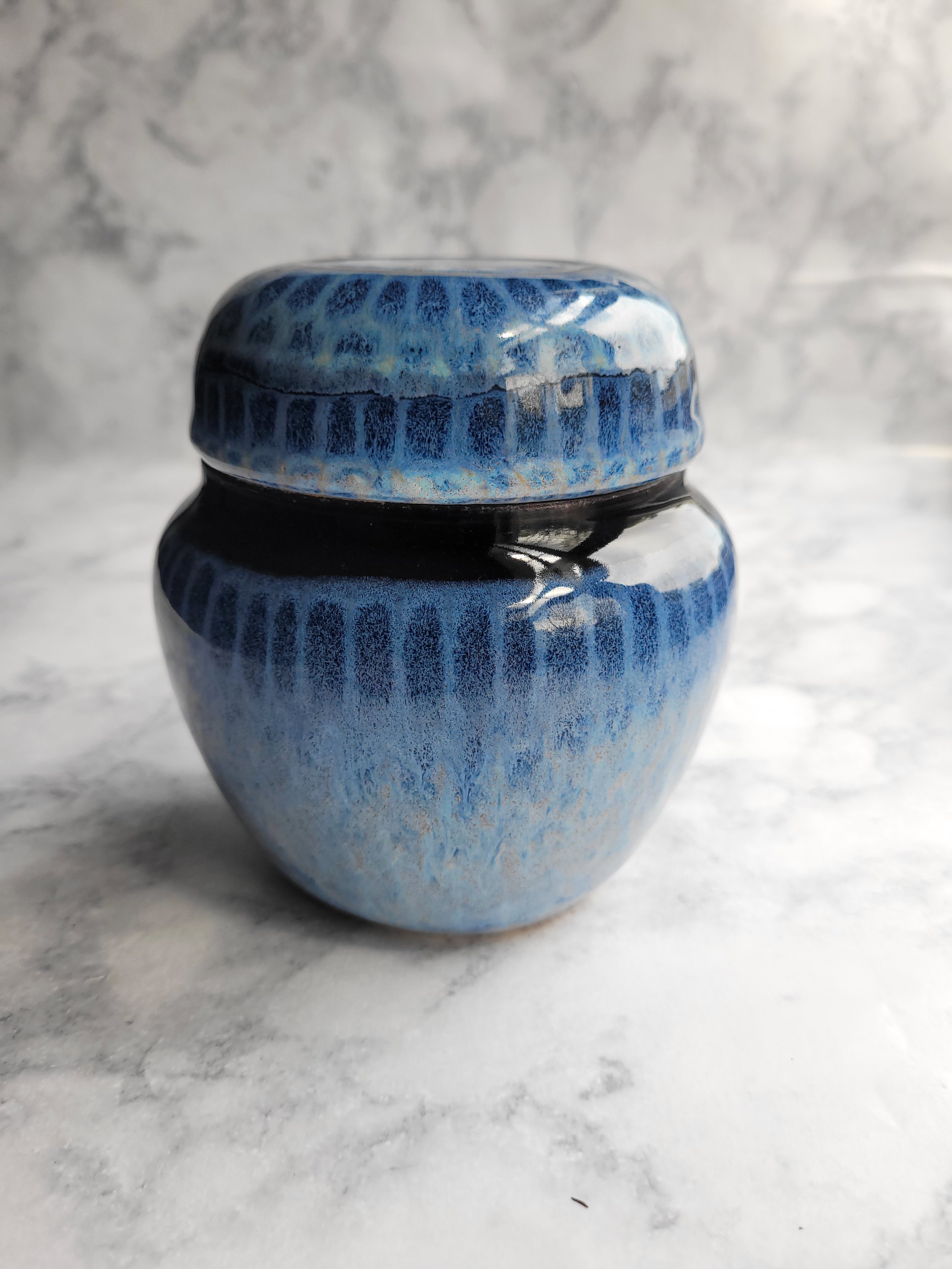 5" Twilight Lidded Jar