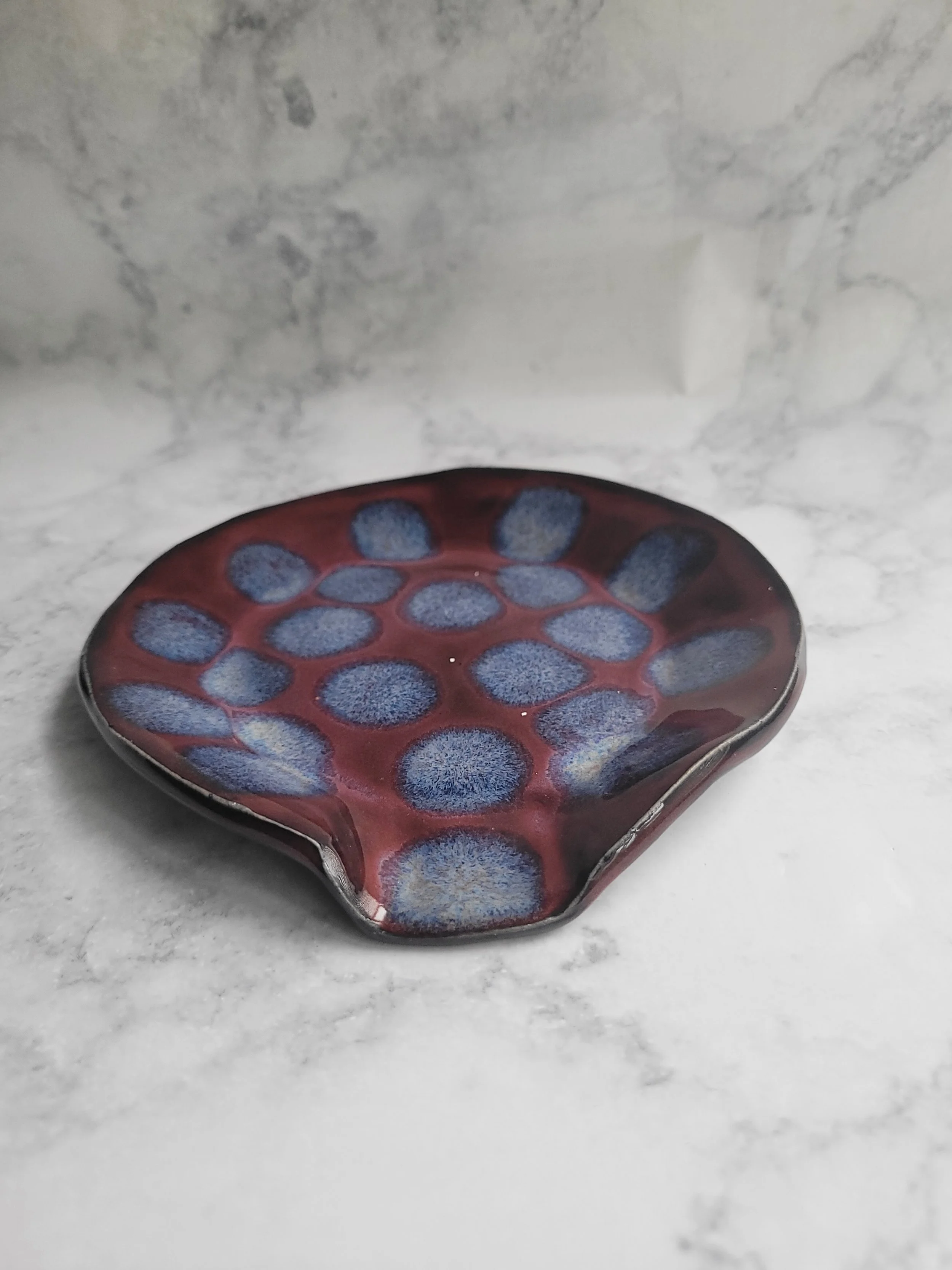 Cosmic Plum Spoon Rest