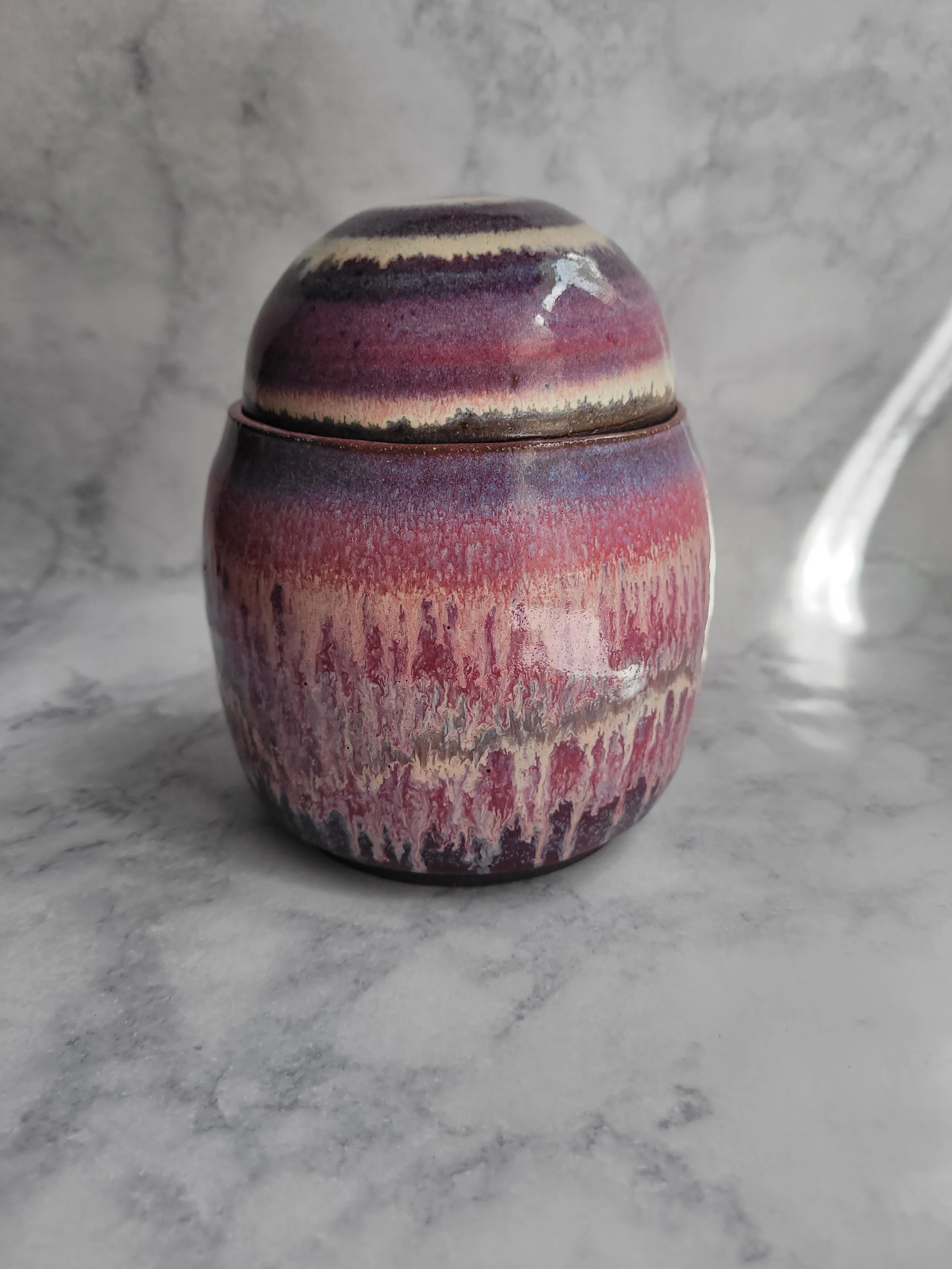 Rose Lidded Jar