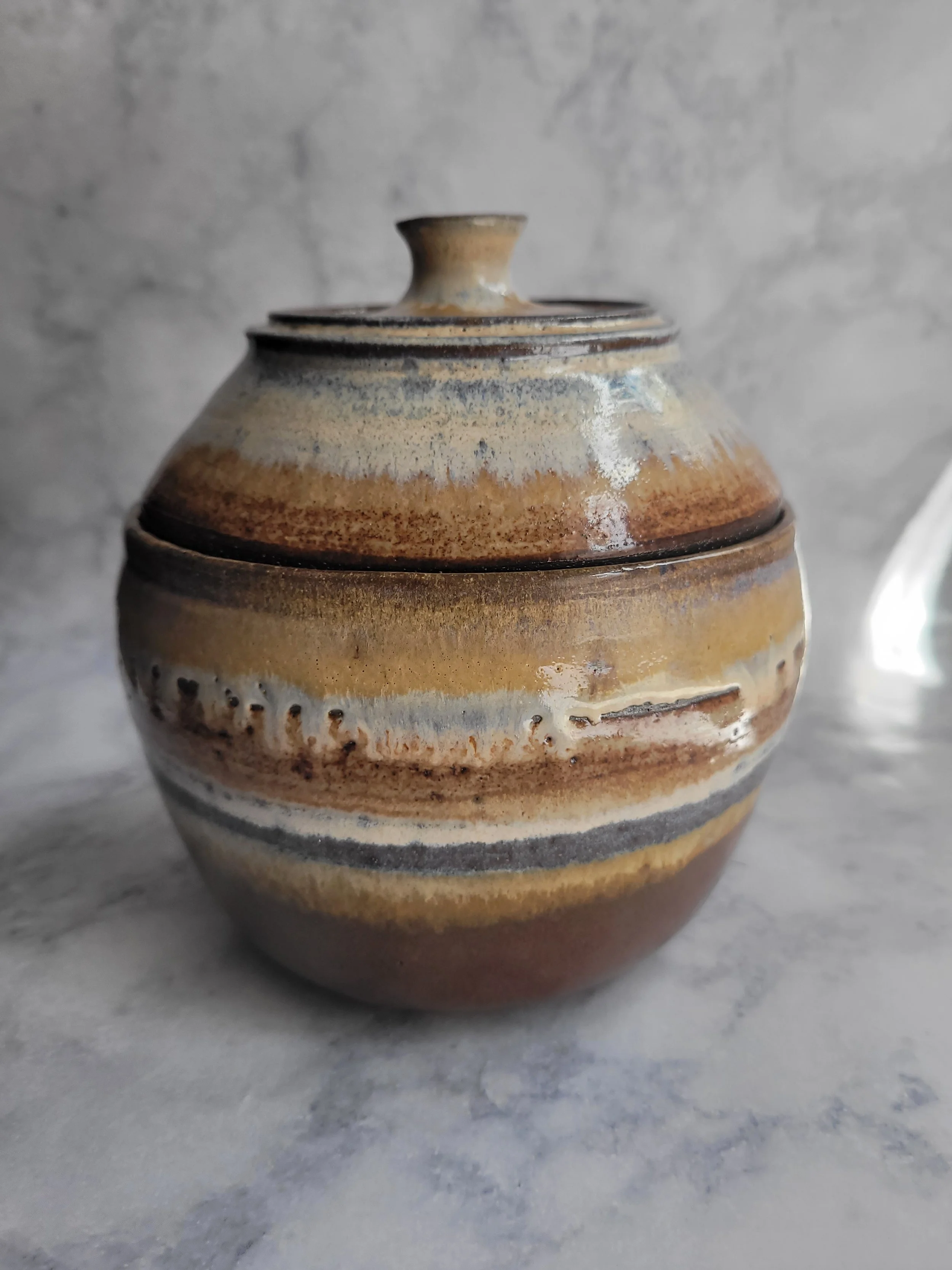 The Oasis Lidded Jar