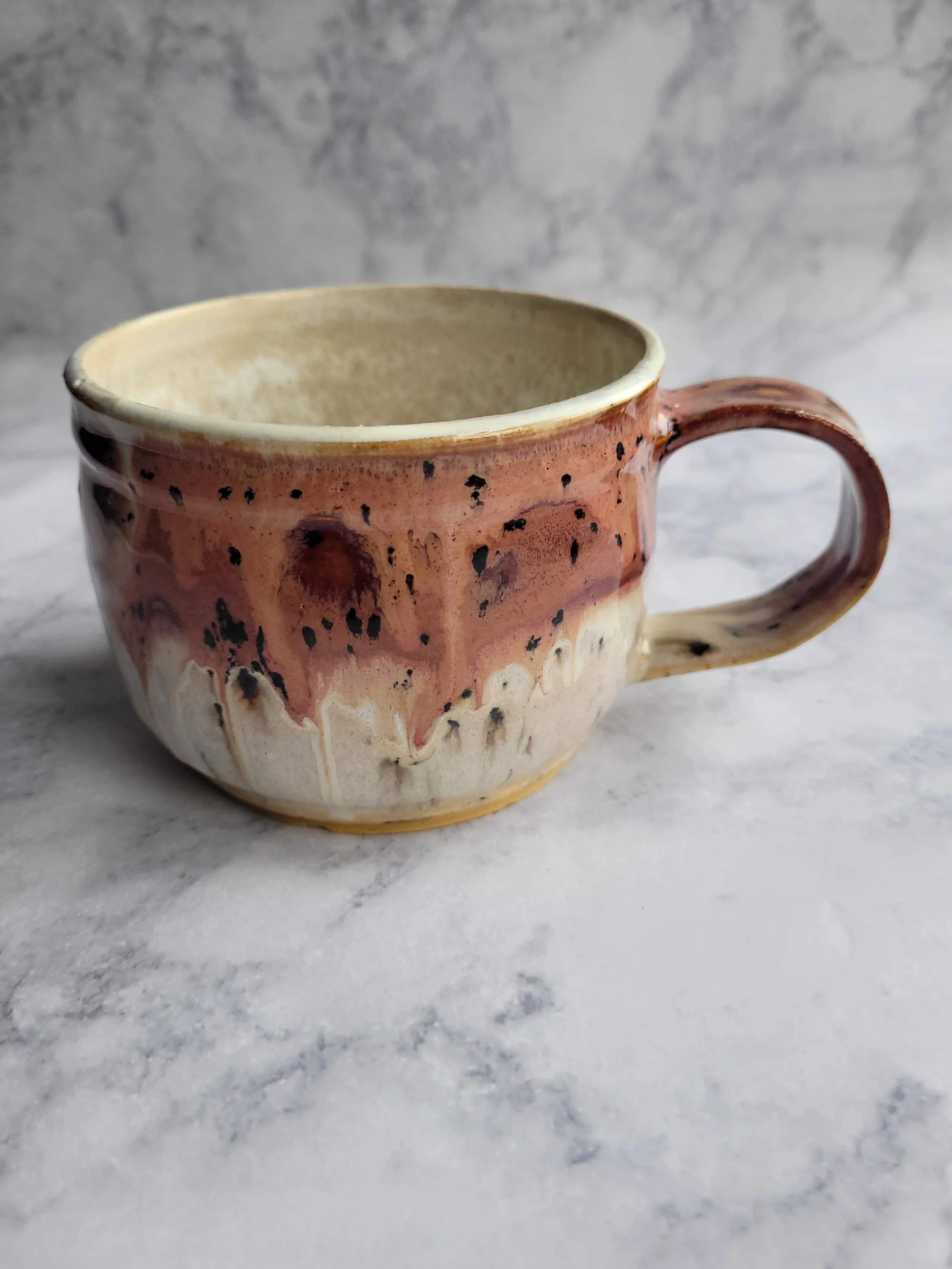 12 oz Speckeld Plum Mug