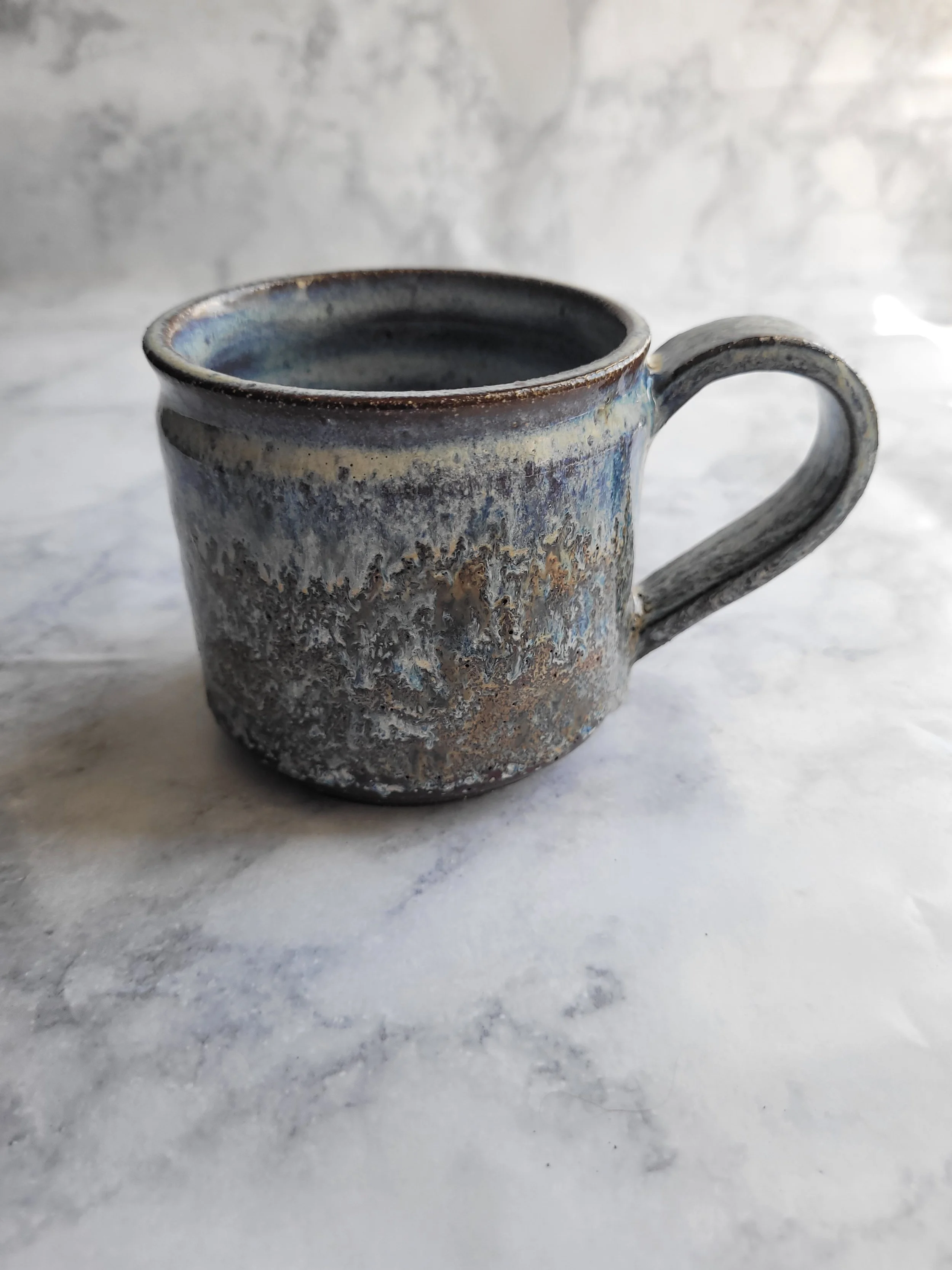 8 oz Speckeled Cream Mug