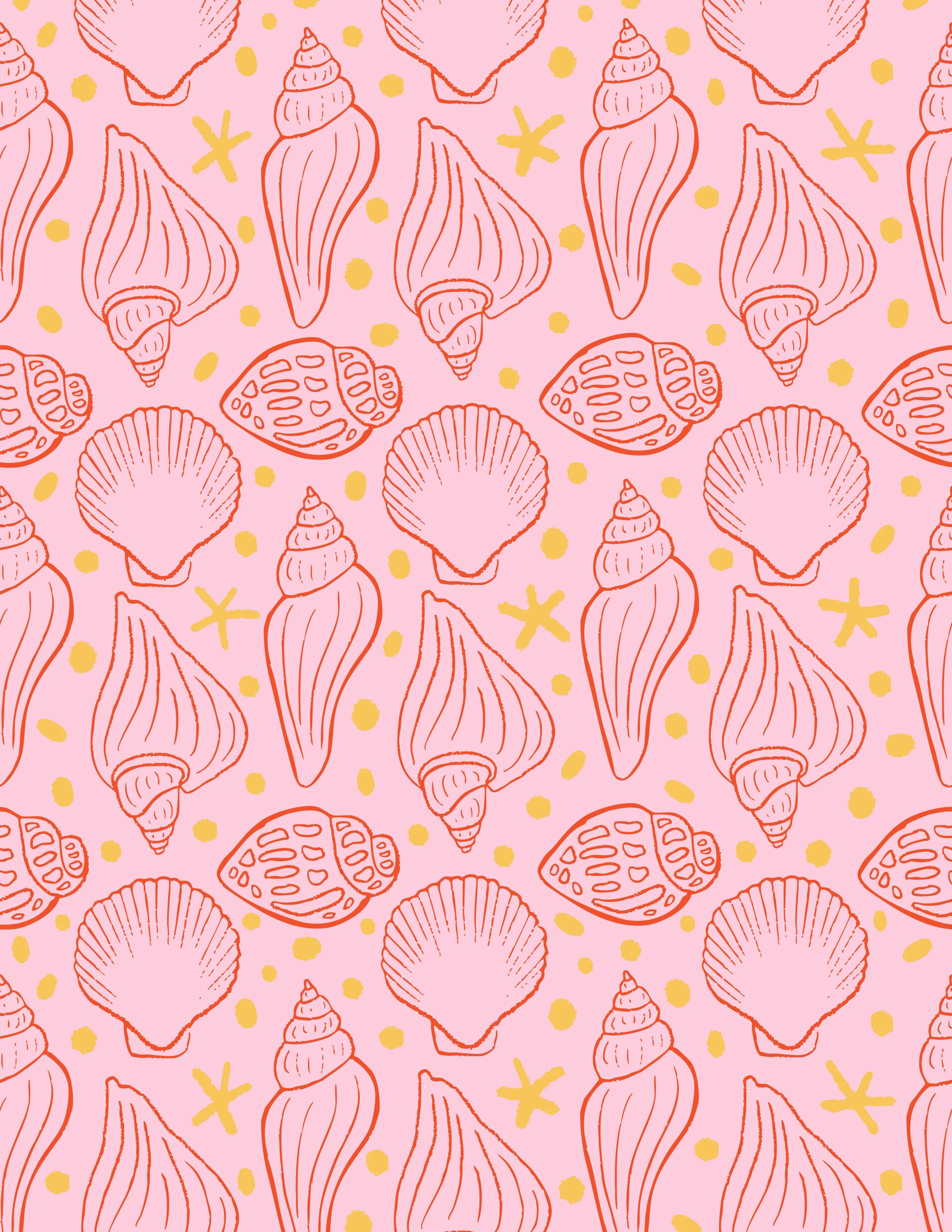 Shell Pattern - Colorway 3