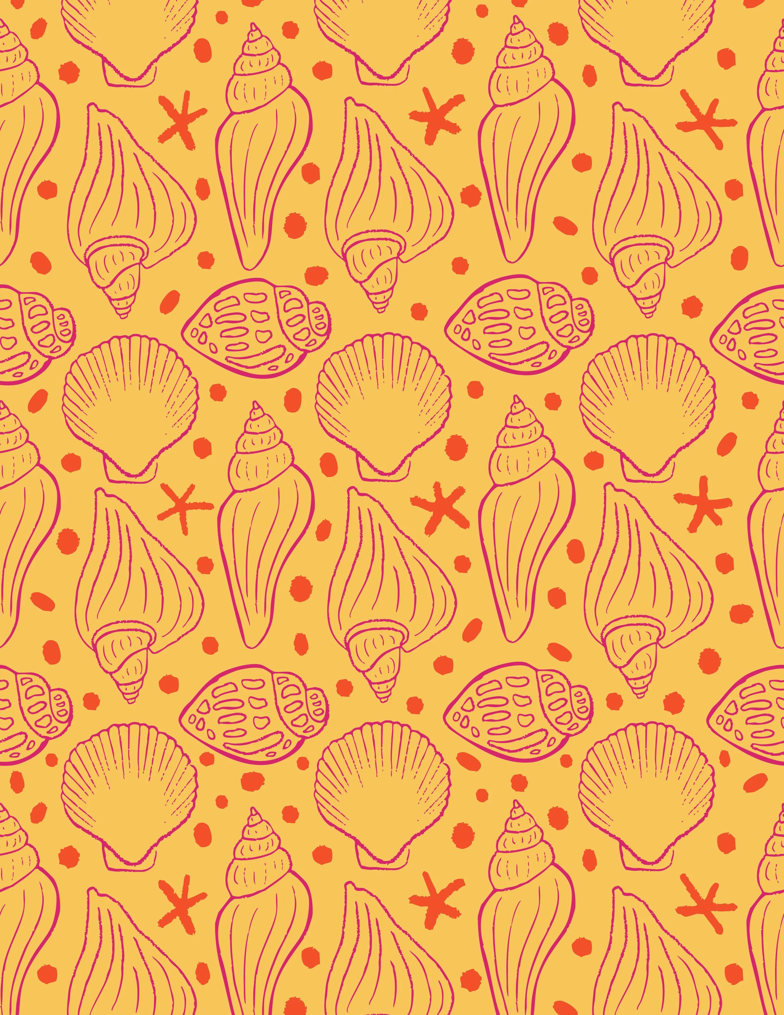 Shell Pattern - Colorway 2