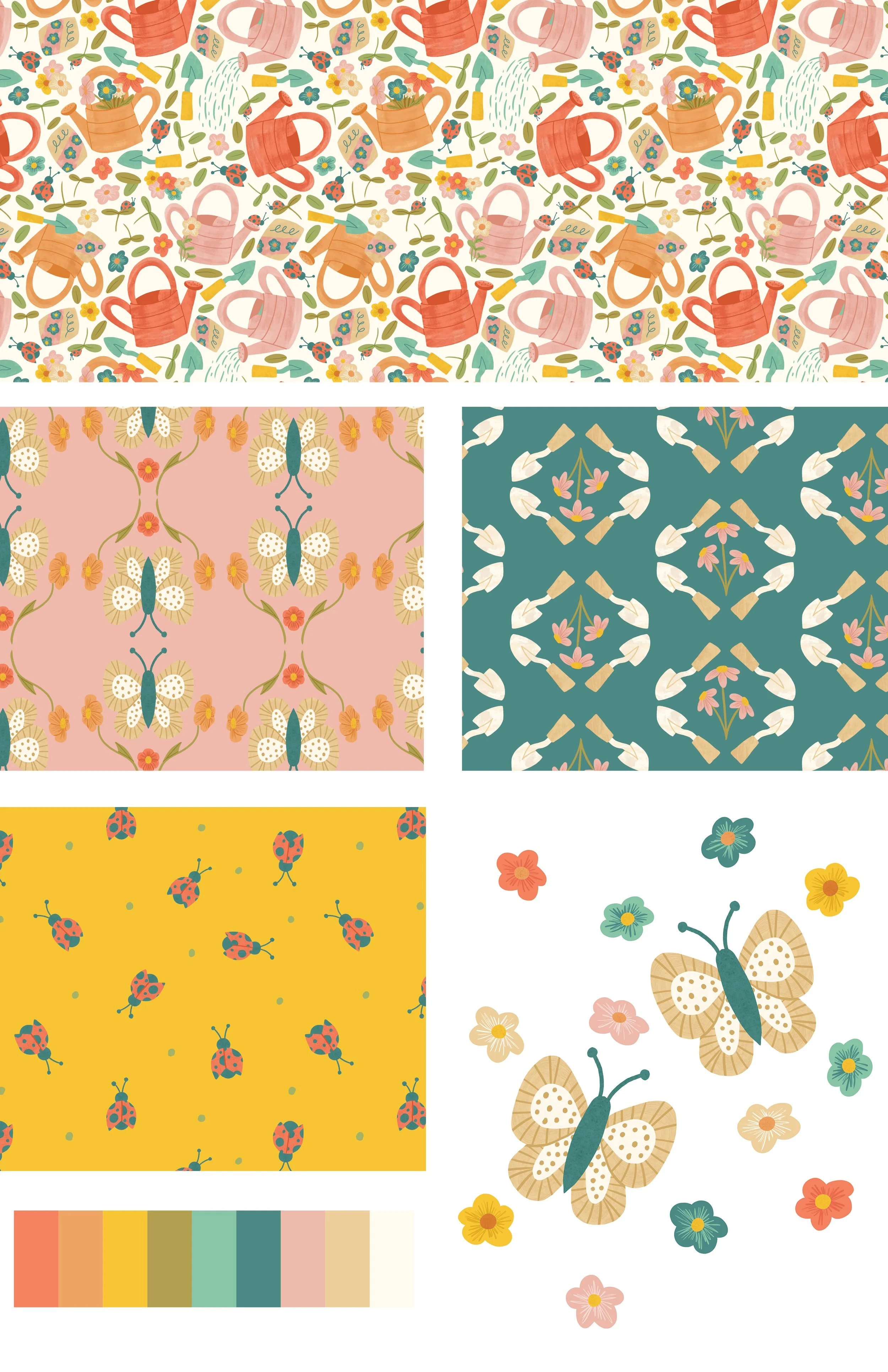 Garden Pattern Collection Sell Sheet