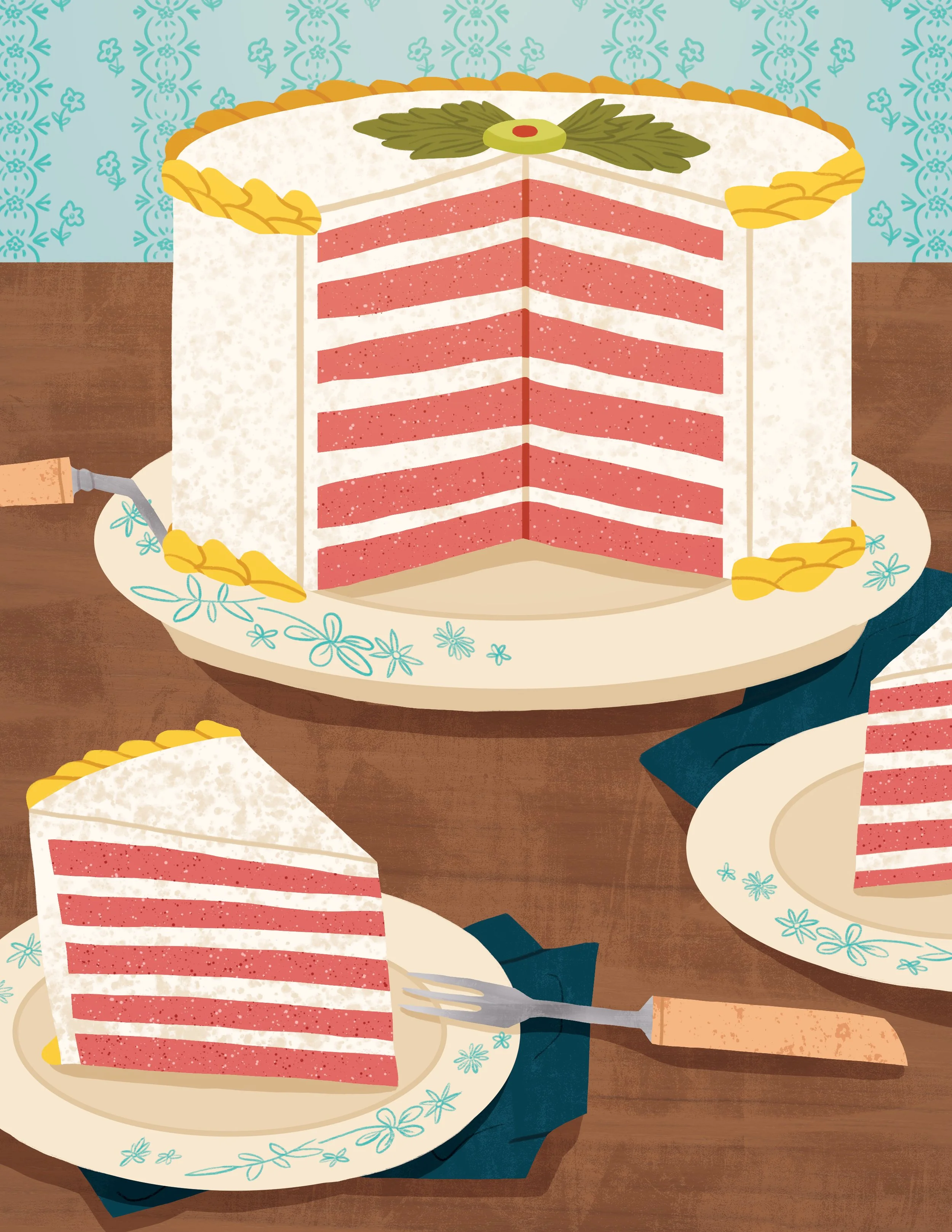 Recipes of Yesteryear - Bologna Cake