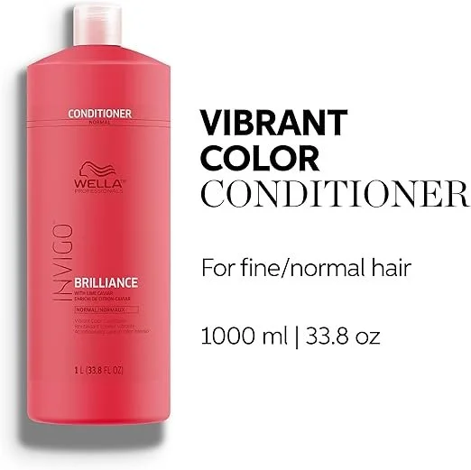 Wella INVIGO Brilliance Conditioner for Coarse Hair 1L
