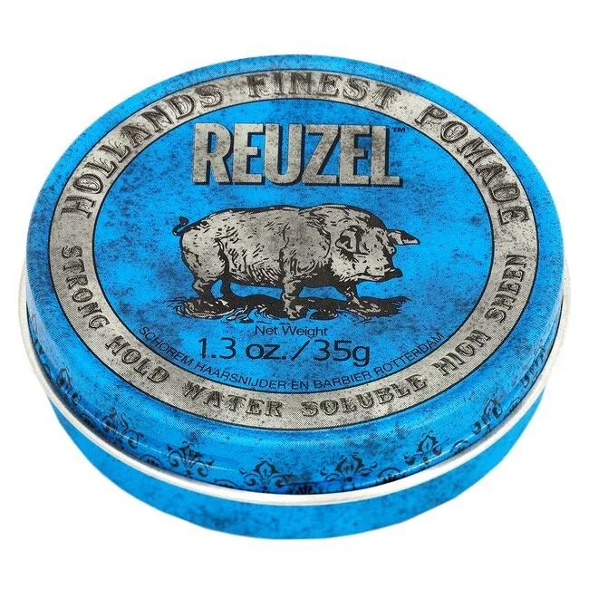 Reuzel Blue Strong Hold Water Soluble Pomade 35g