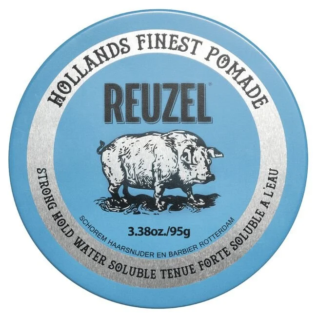 Reuzel Blue Strong Hold Water Soluble Pomade 95g