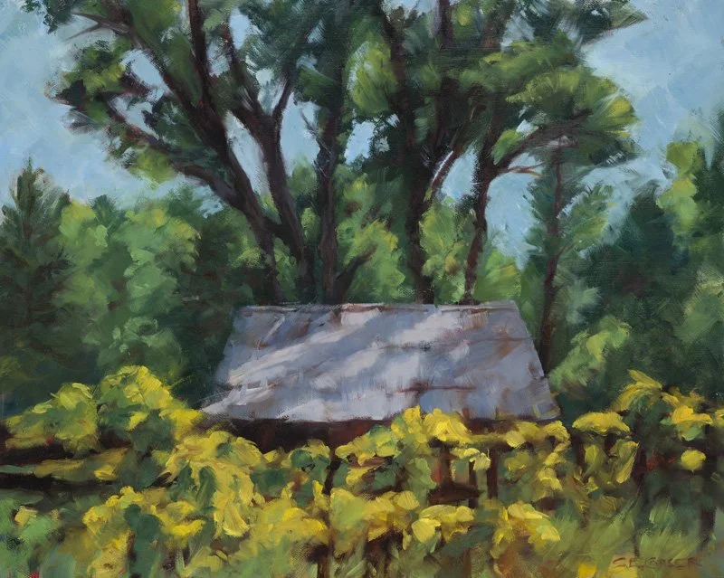 Fence Hopping Hops
 

 Oil | 16 x 20  