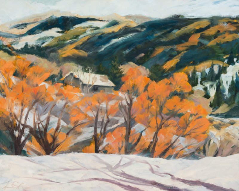 Towards Buff Pass
 

  Oil | 16 x 20  