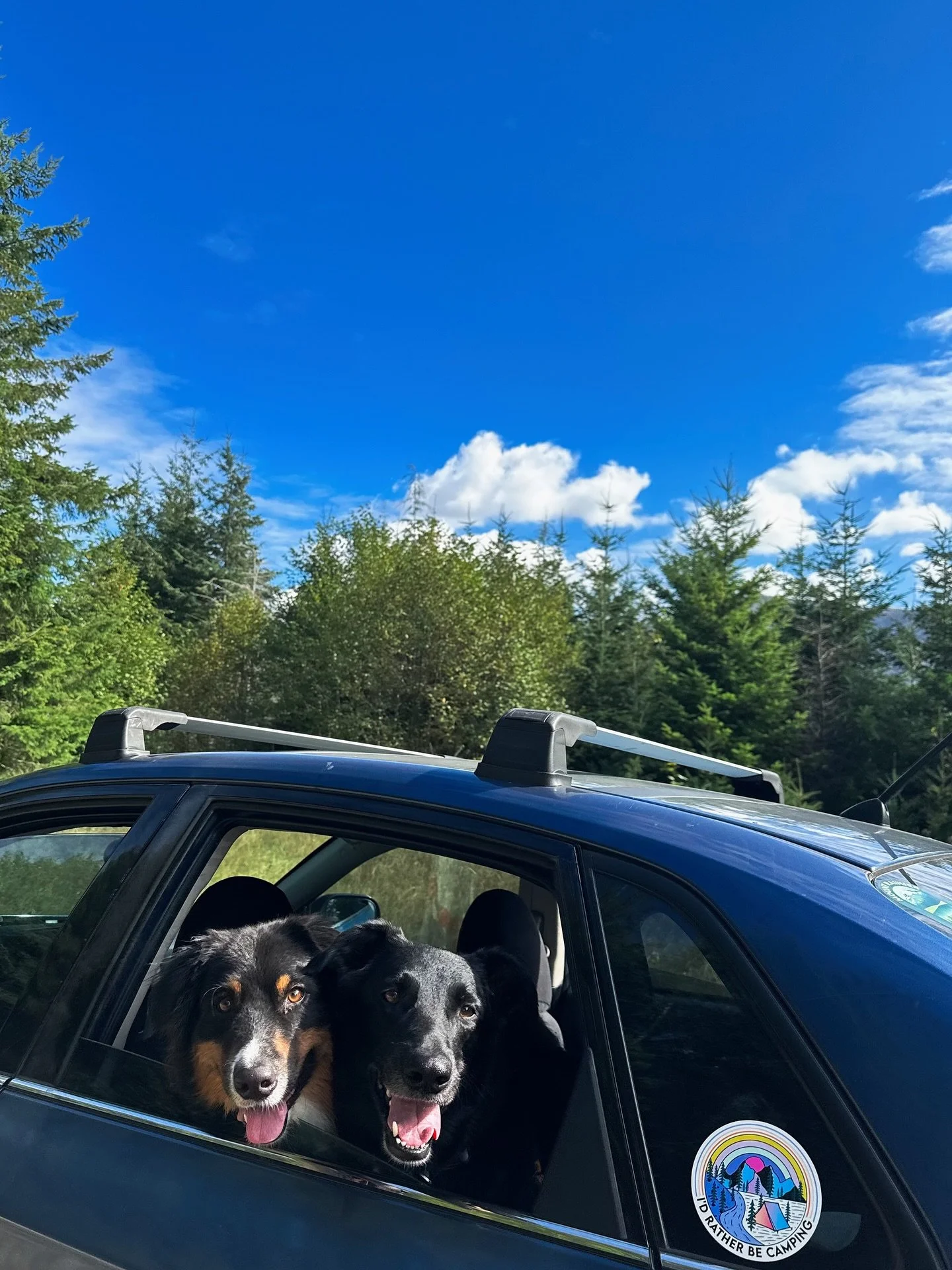 Broke Blubaru in this week, heading to the mountains is a great way to celebrate the hard work of replacing your bumper &amp; washing your car right? 

On a more serious note, been playing this song on repeat since I first heard it, in hopes that eve