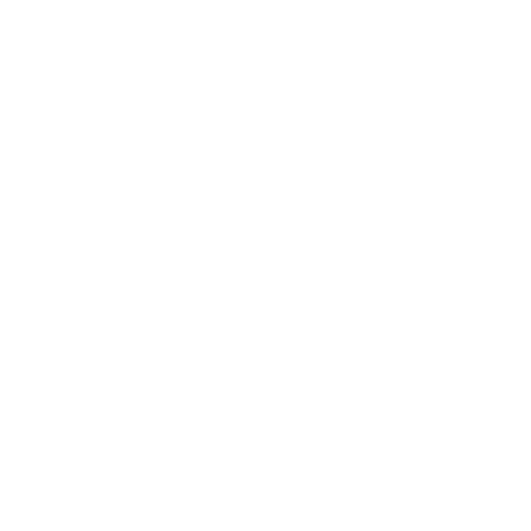White fork and knife icons on a black background.