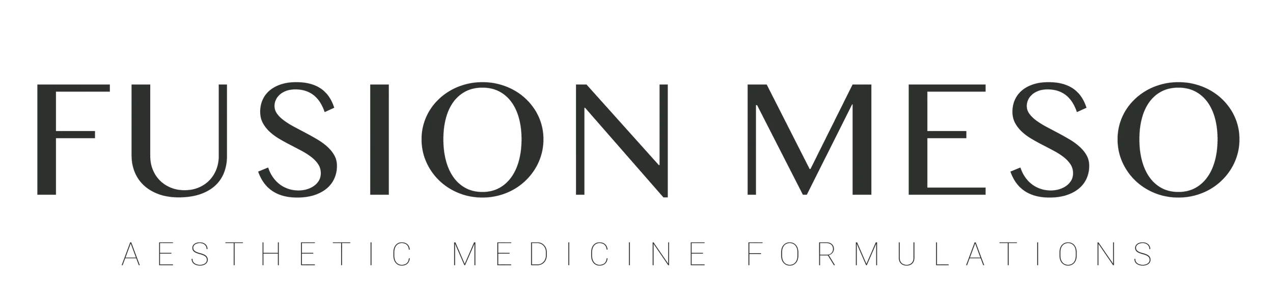 Fusion Meso aesthetic medicine formulations logo with text