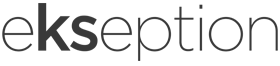 The logo of 'ekseption' with black text on a white background.