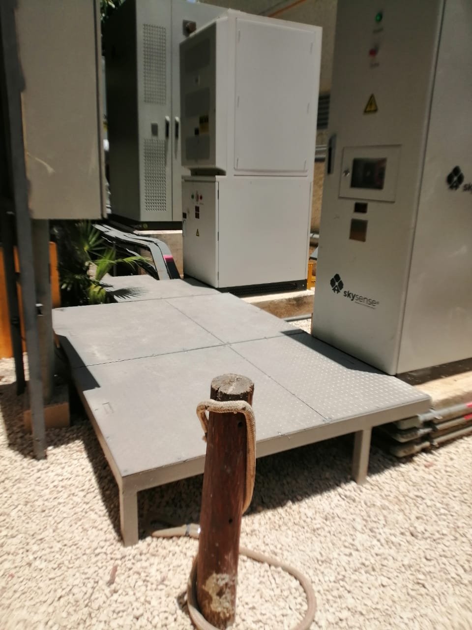 Estructura modular para equipos BESS en Quintana Roo