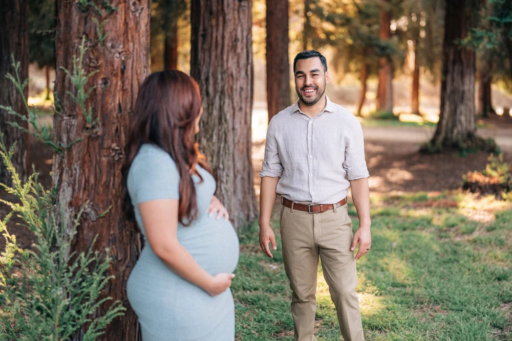 Maternity session moment