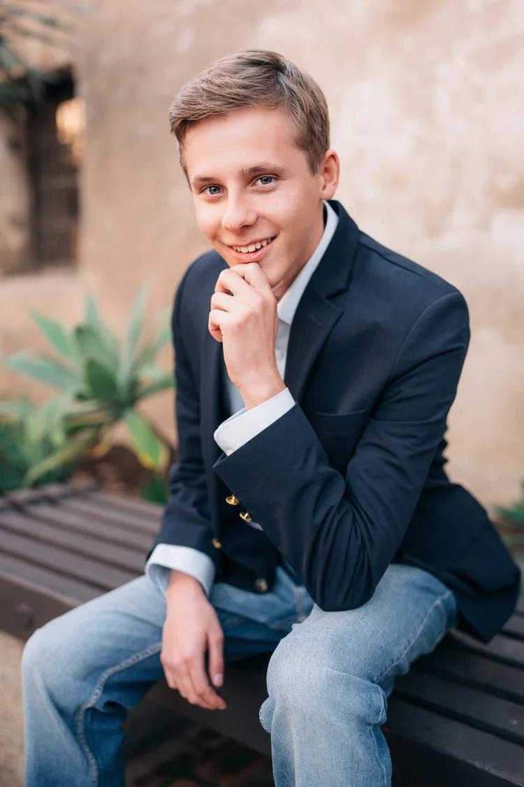 TODO ALT - Christian senior session, Mission San Juan Capistrano