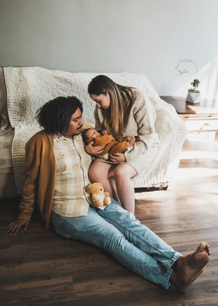 TODO ALT - Nathan and Ana in-home newborn session, San Diego
