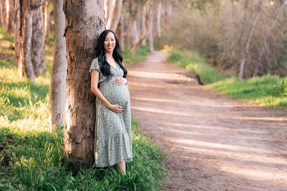 Maternity session moment
