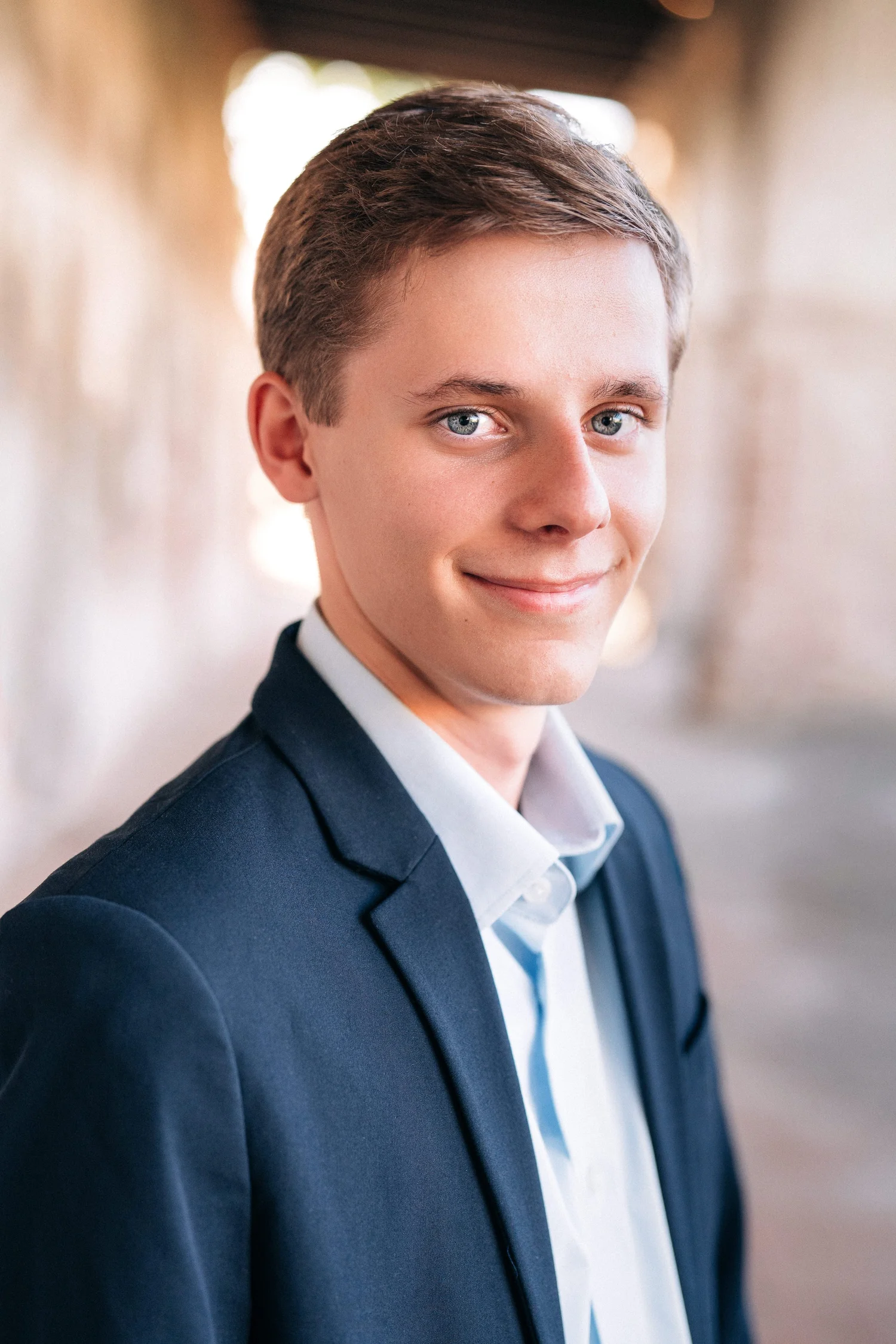 Christian, senior session, Mission San Juan Capistrano