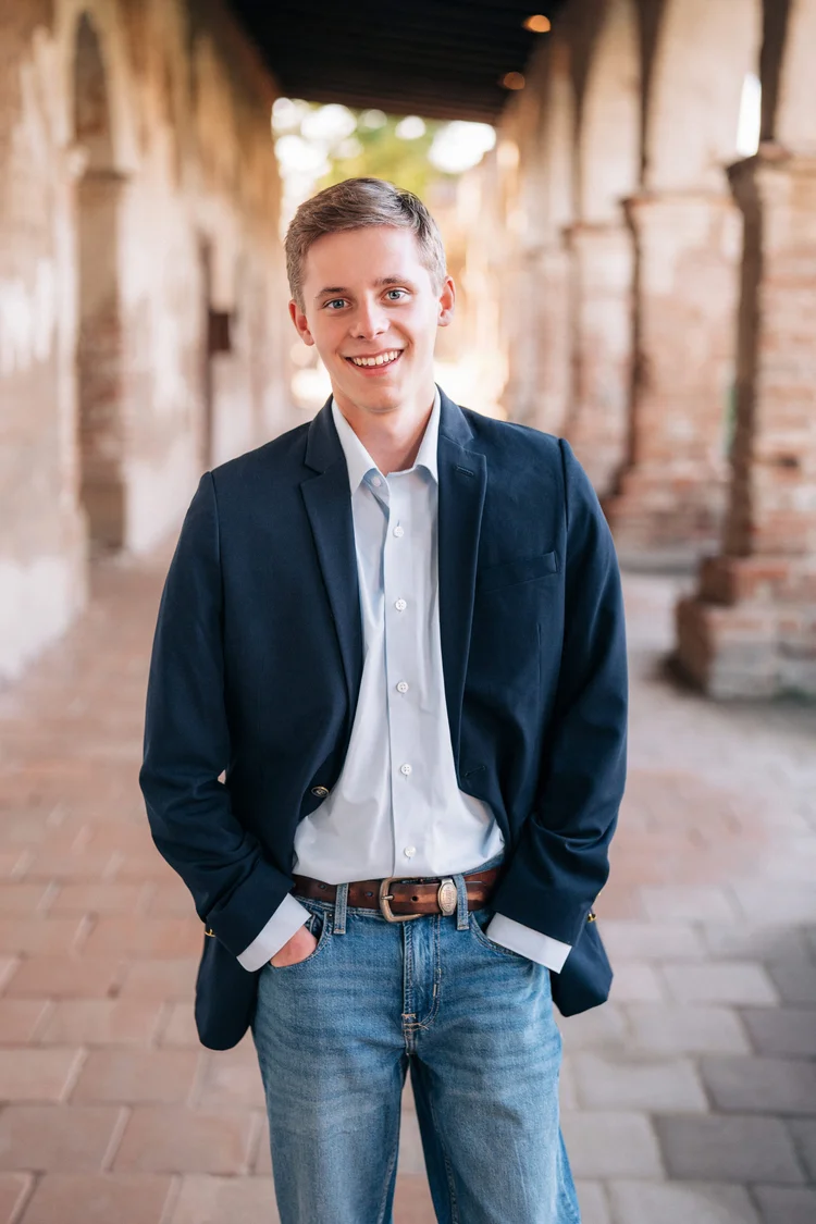 TODO ALT - Christian senior session, Mission San Juan Capistrano