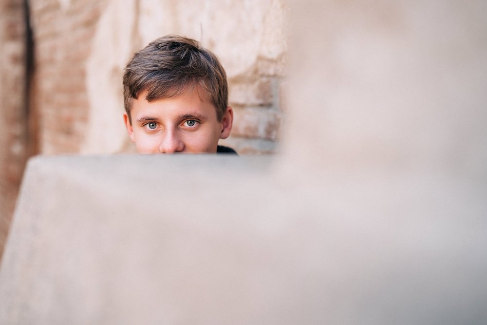 TODO ALT - Christian senior session, Mission San Juan Capistrano